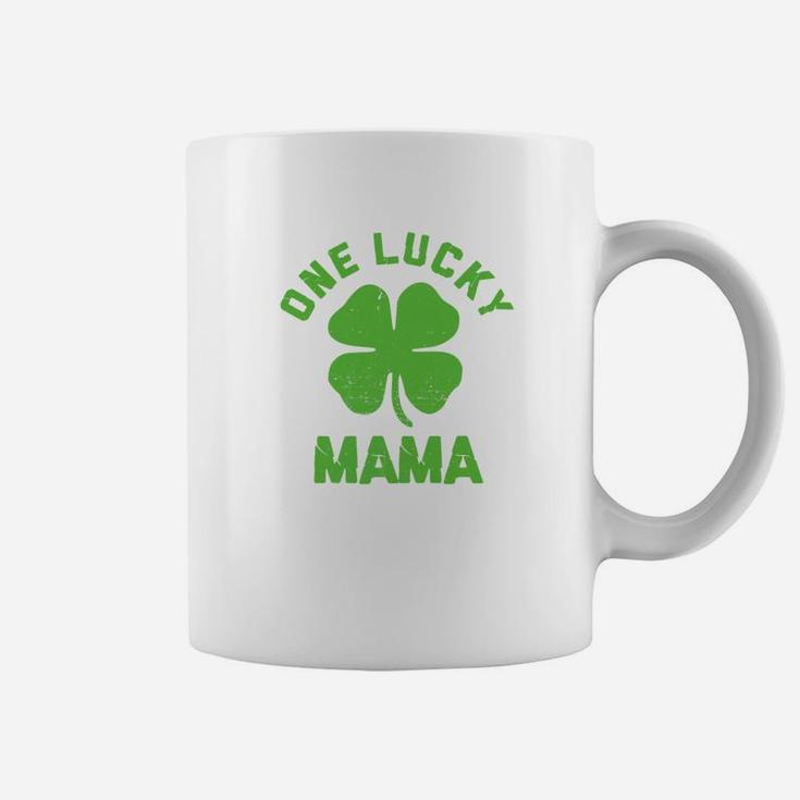 One Lucky Mama Vintage St Patrick Day Gif Coffee Mug