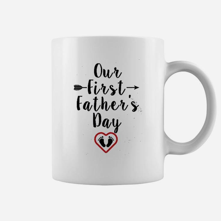 Our First Father Day Outfits, best christmas gifts for dad Coffee Mug