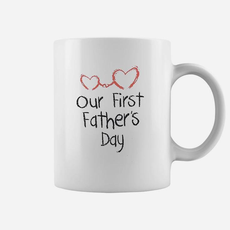 Our First Fathers Day Dad, best christmas gifts for dad Coffee Mug