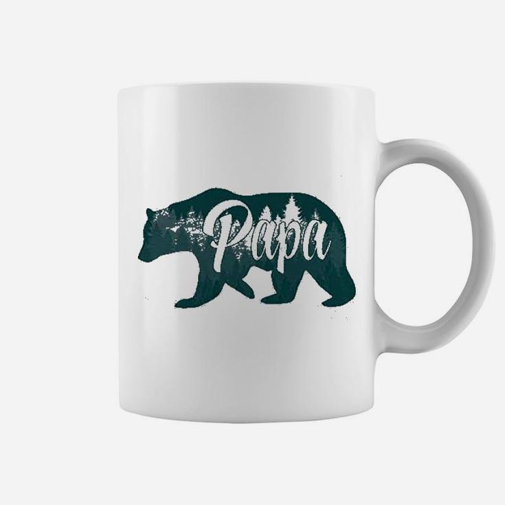 Papa Bear Funny Design For Dads Gift Idea Coffee Mug