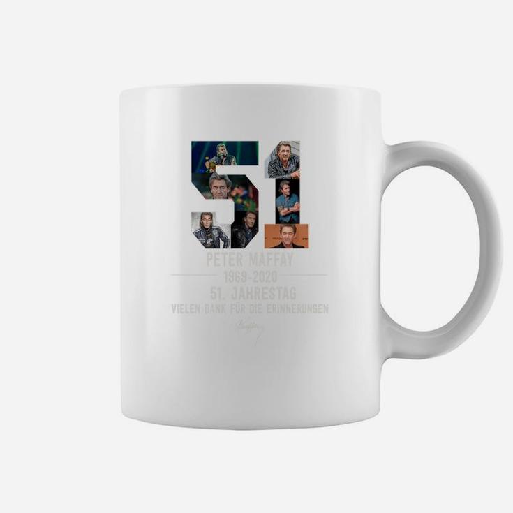 Personalisiertes Tassen zum 51. Geburtstag, Foto-Collage Design