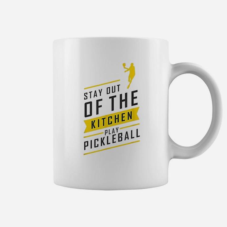 Pickleball Kitchen Funny Retro Sport Gift Coffee Mug