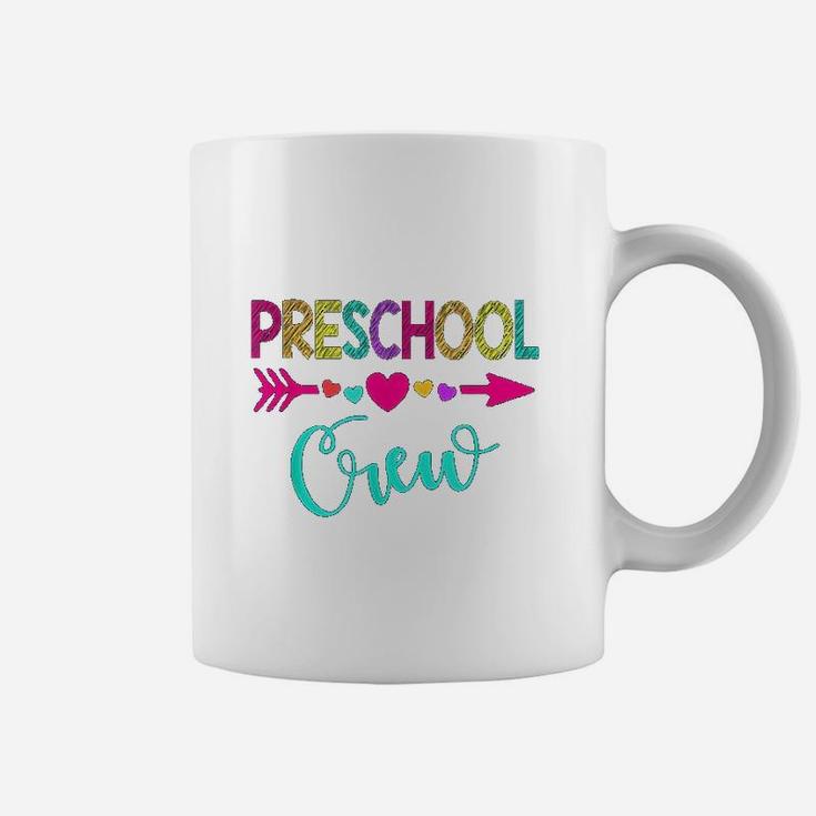Preschool Crew Teacher 1st Day Of School Coffee Mug