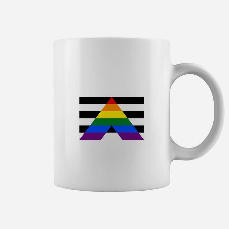 Pride Flag Straight Ally Pride Flag Coffee Mug