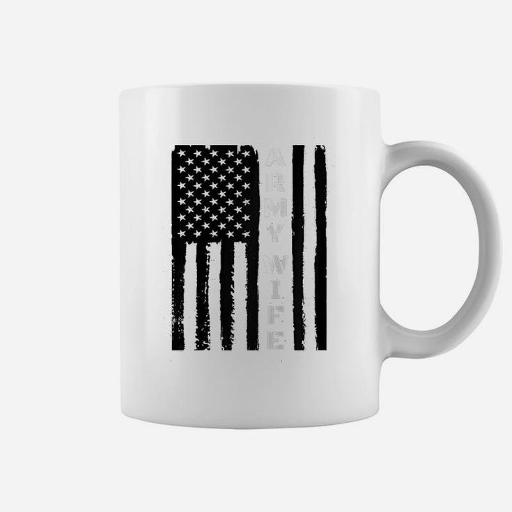 Proud Army Wife Military Wife Veterans Day Design Coffee Mug