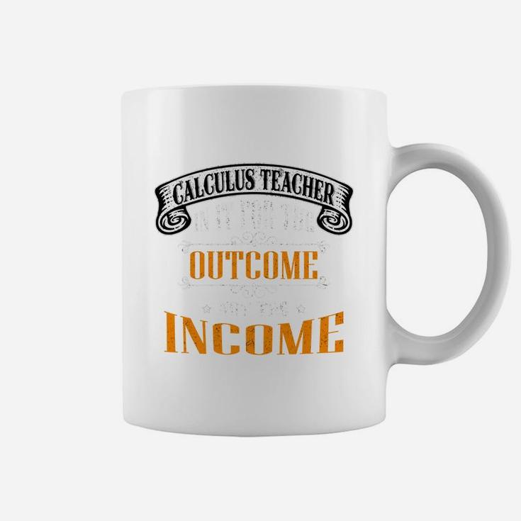 Proud Calculus Teacher Funny Saying Teacher Job Coffee Mug