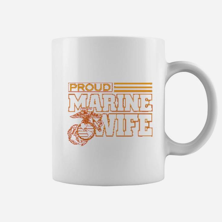 Proud Marine Wife Coffee Mug