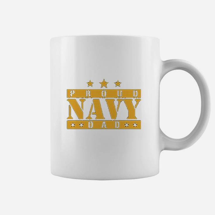 Proud Navy Dad Coffee Mug