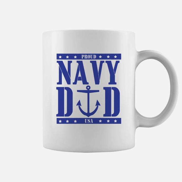 Proud Navy Dad s Coffee Mug