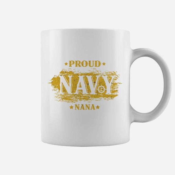 Proud Navy Nana Us Military Mother Coffee Mug