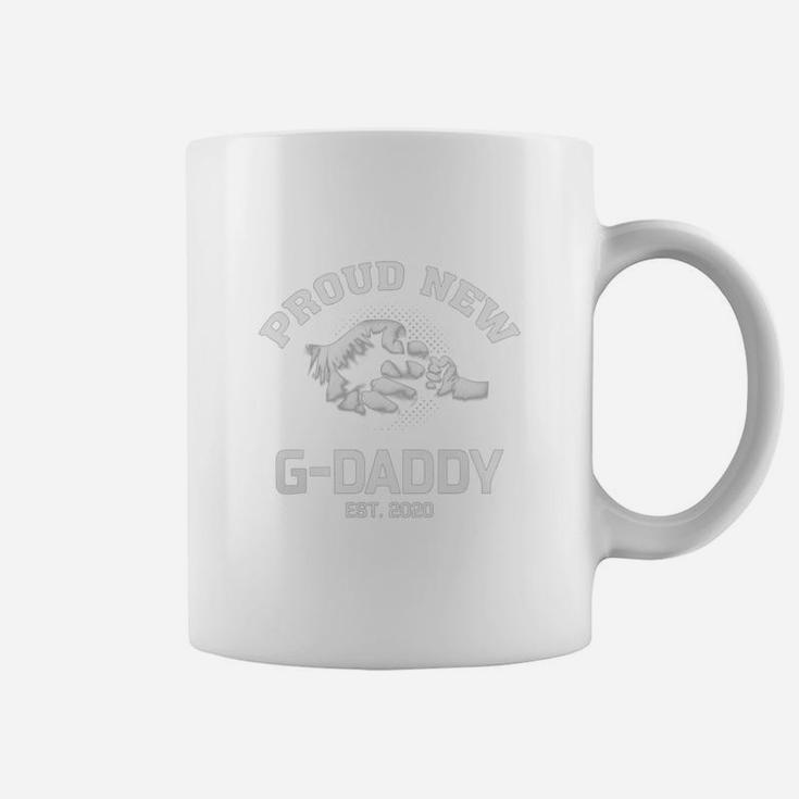 Proud New G-daddy Est 2020 Shirt Fathers Day Gift For Dad Coffee Mug