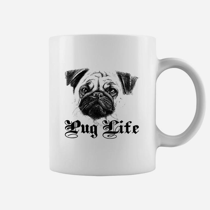 Pug Face Dog Lover Life Coffee Mug