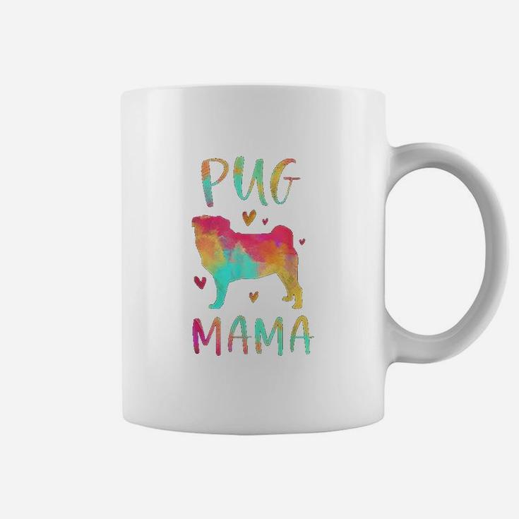 Pug Mama Colorful Pug Gifts birthday Coffee Mug