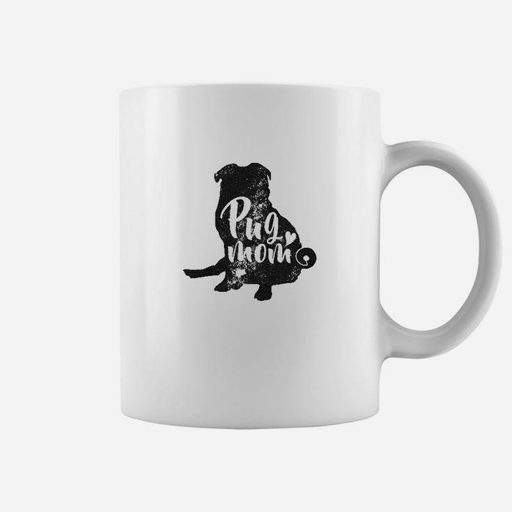 Pug Mom Funny Gift For Dog Mom Pet Owner Lover Coffee Mug
