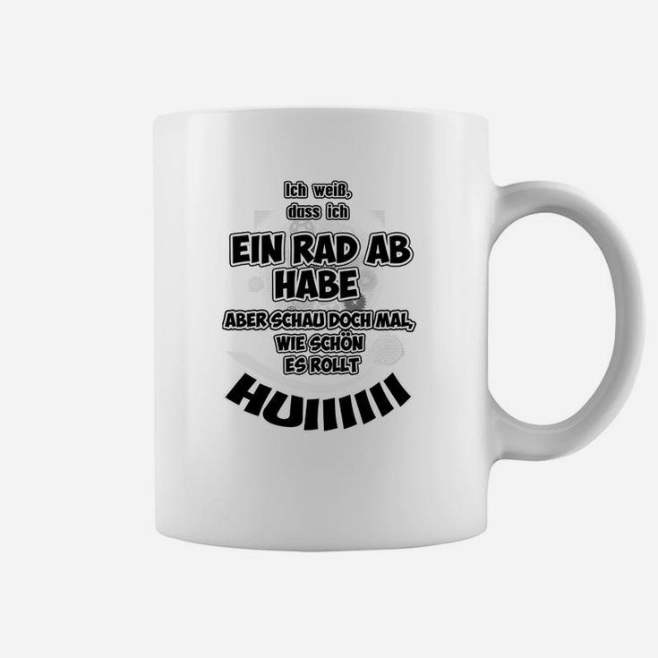 Rad Ab Huiii Spruch Tassen, Witziges Herren Statement Tee