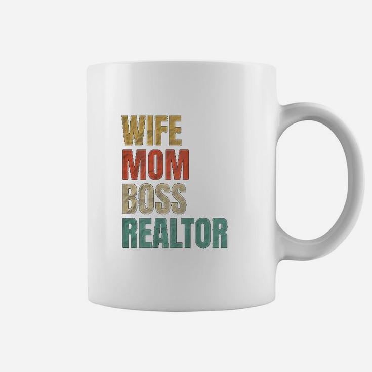 Realtor Mom Cute Lady Wife Mom Boss Realtor Coffee Mug