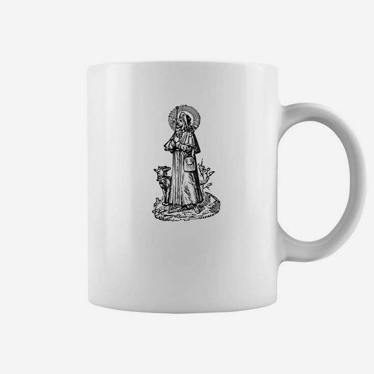 Saint With Dog Religious Icon Art Dtf529a Premium Coffee Mug
