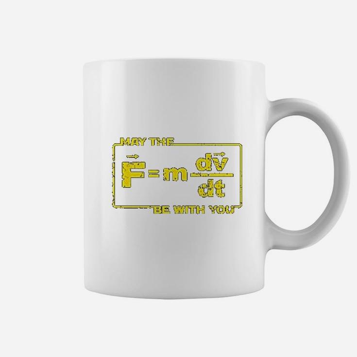 Science May The Force Star Equation Funny Space Physics Humor Wars Coffee Mug