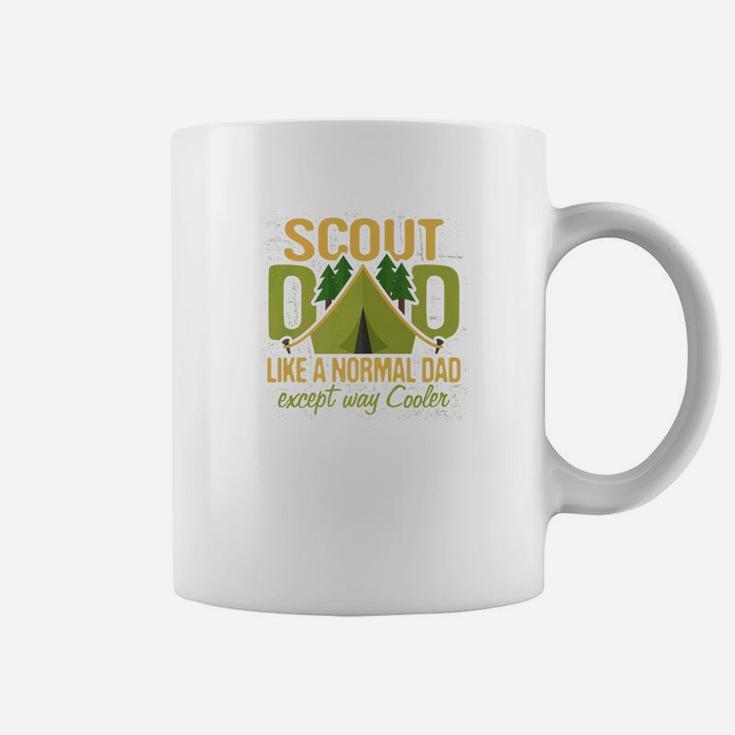 Scout Dad Cub Leader Boy Camping Scouting Gift Men Coffee Mug
