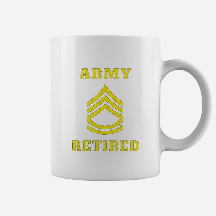 Sergeant First Class Army Retired Coffee Mug