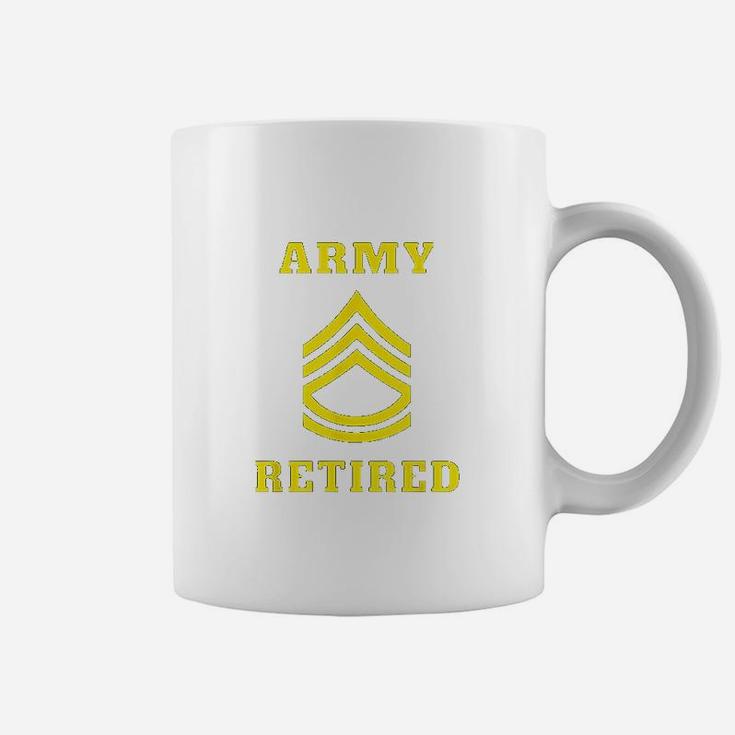 Sergeant First Class Army Retired Coffee Mug