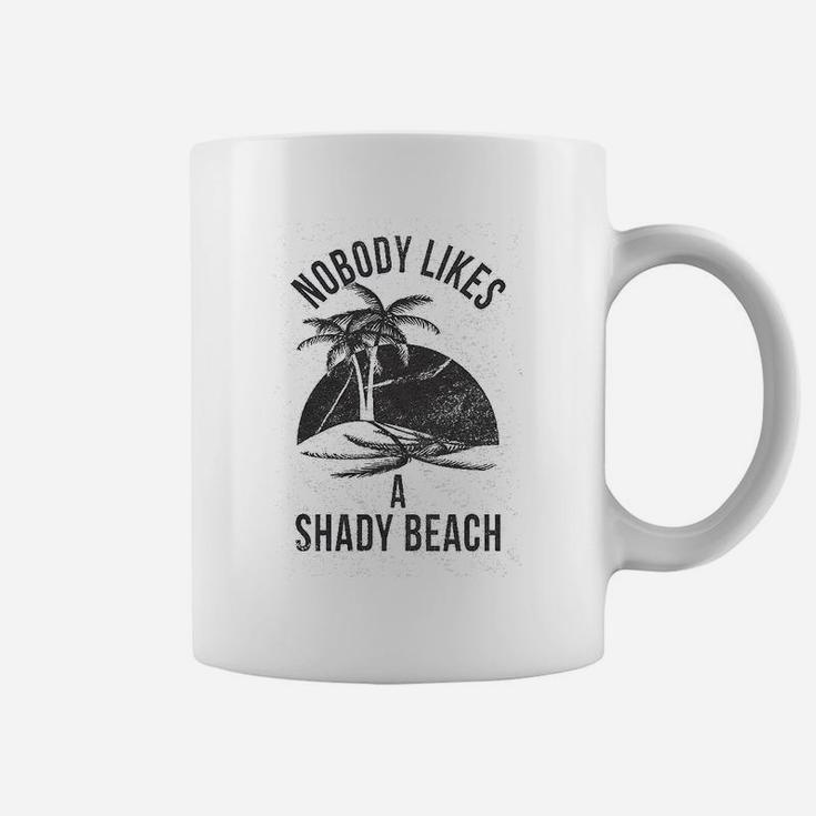 Shady Beach Funny Cute Vacation Vintage Novelty Hilarious Coffee Mug