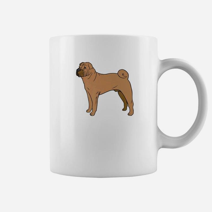 Sharpei Dog Breed Gift For Animal Dogs Lover Coffee Mug