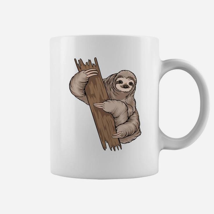 Sloth Birthday Gifts I Love Cute Animals Coffee Mug