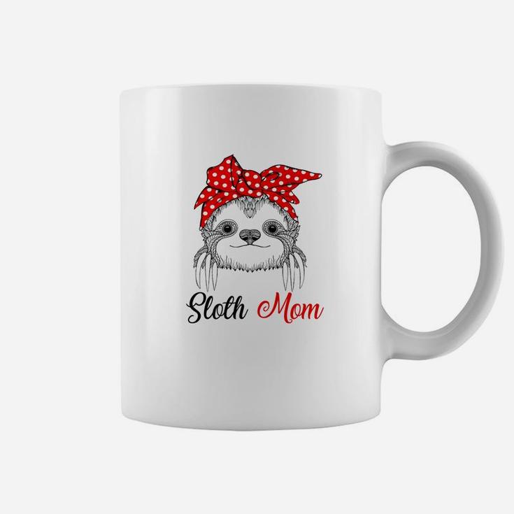 Sloth Mom New Sloth For Women And Girl Coffee Mug