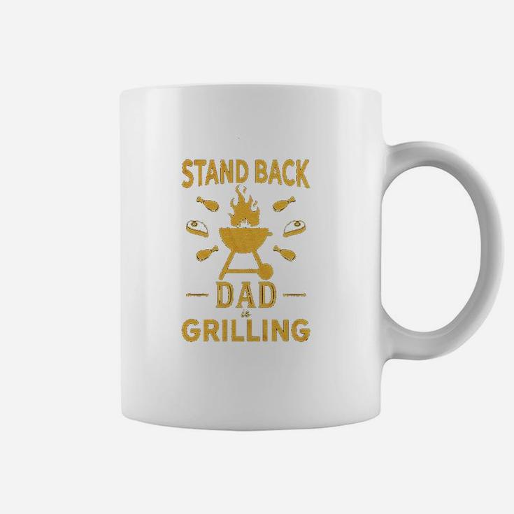 Stand Back Dad Is Grilling Funny Fathers Day Bbq Coffee Mug