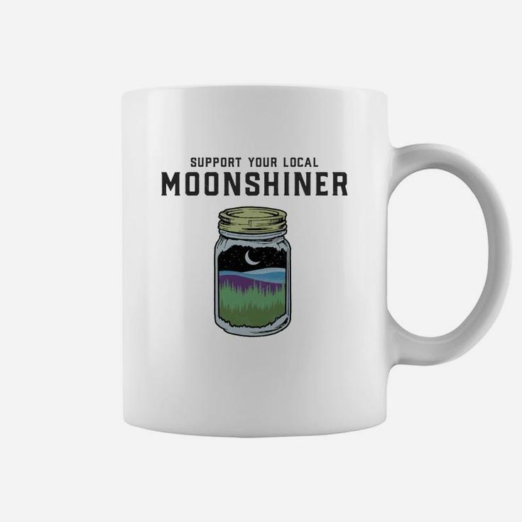 Support Your Local Moonshiner Funny Moonshine Jar Shirt Coffee Mug