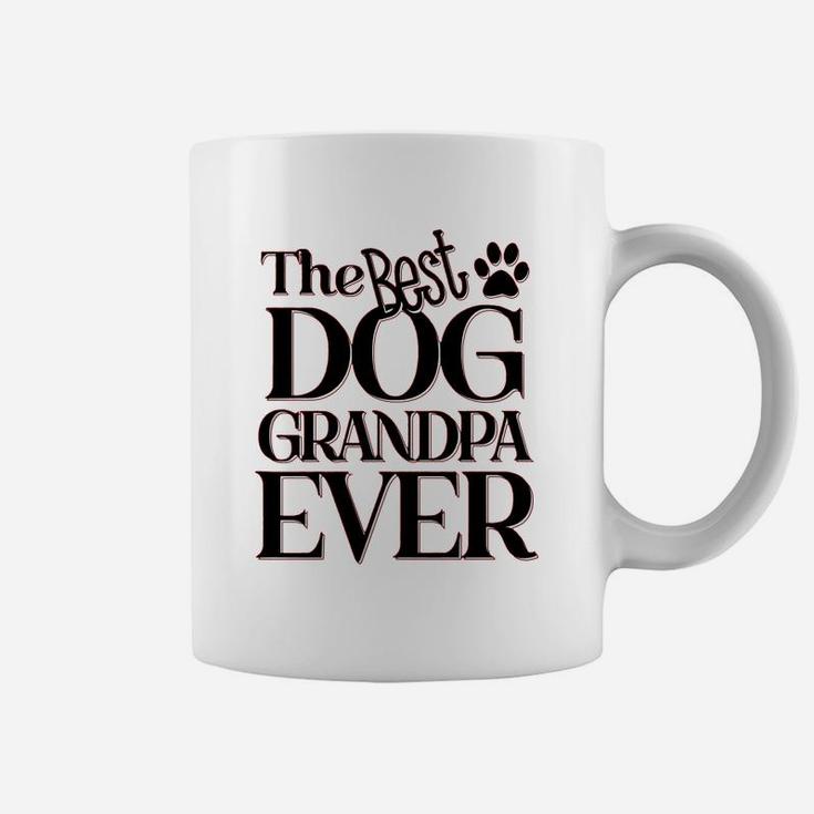 The Best Dog Grandpa Ever Dog Lovers Coffee Mug