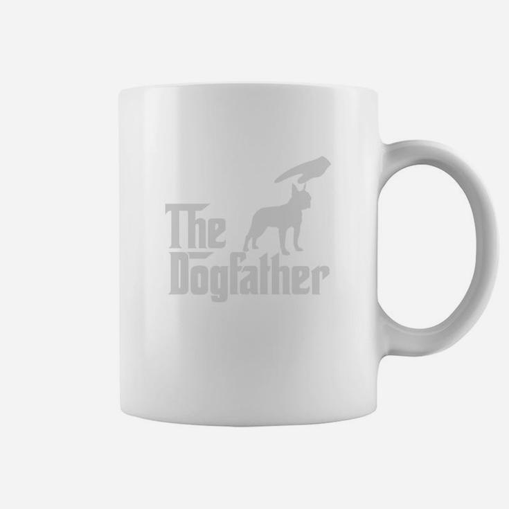 The Dogfather Boston Terrier, best christmas gifts for dad Coffee Mug