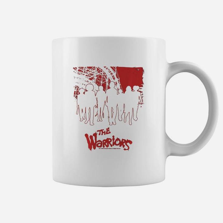 The Warriors Coney Island Group Silhouette Coffee Mug