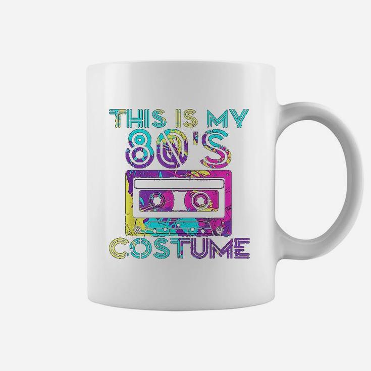 This Is My 80s Costume 80's Party Cassette Tape Coffee Mug