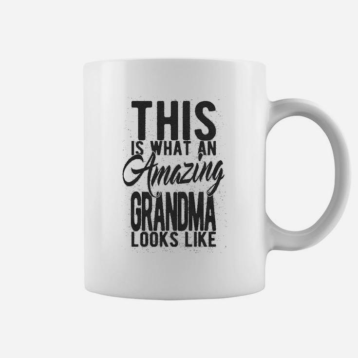 This Is What An Amazing Grandma Looks Like Coffee Mug