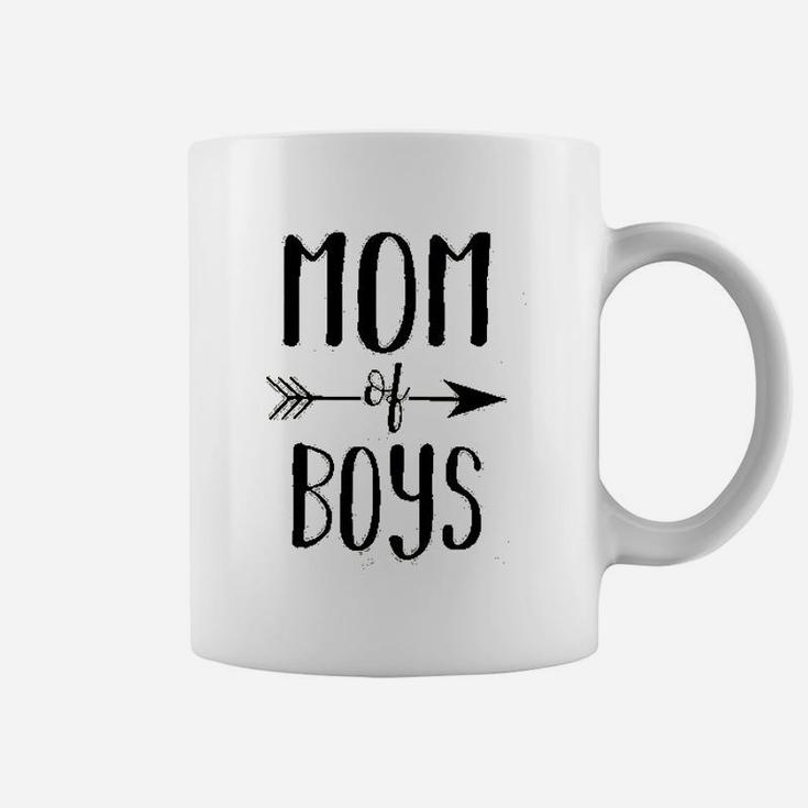 Umsuhu Mom Of Boys Funny Cute Mom With Sayings Mother Gifts Coffee Mug