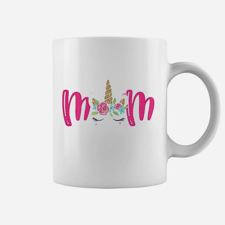 Unicorn Mom Birthday Matching Family Party Coffee Mug
