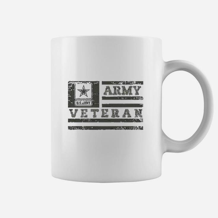 United States Army Veteran American Flag Coffee Mug