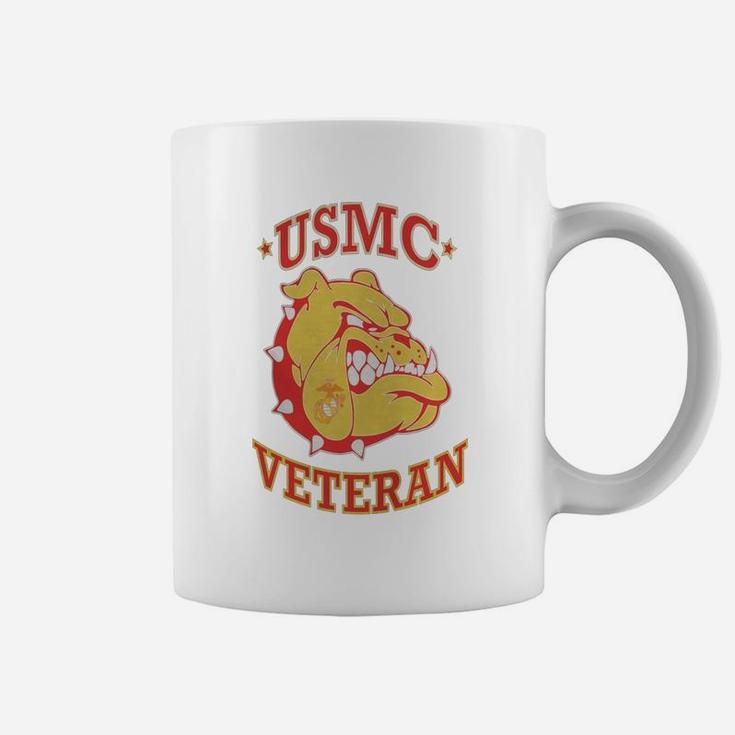 Us Marine Veteran Bulldogs Coffee Mug