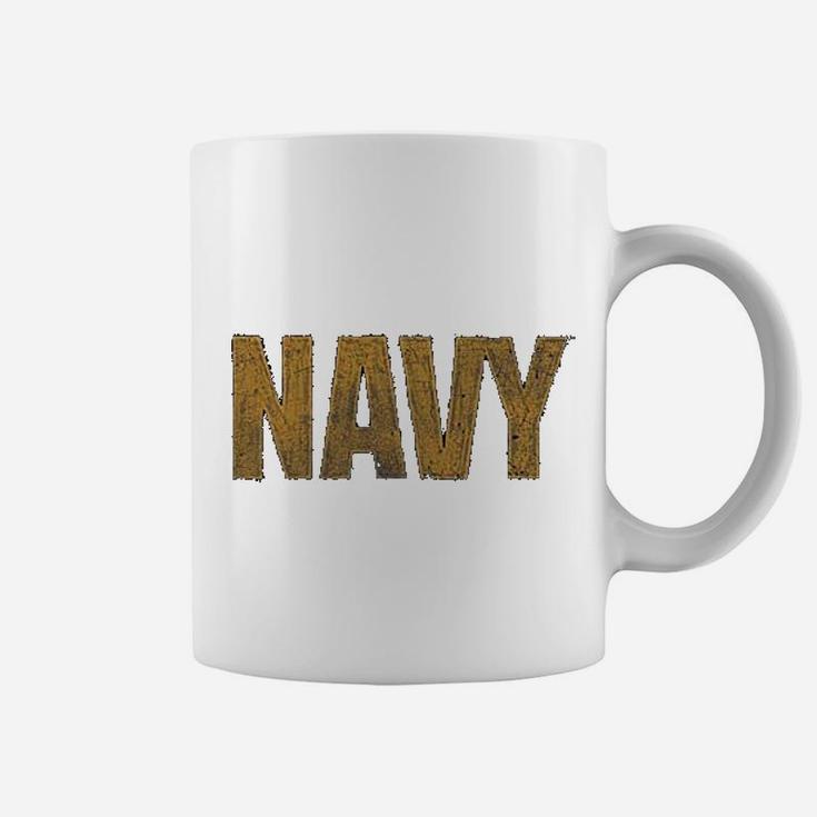 Us Navy Distressed Coffee Mug