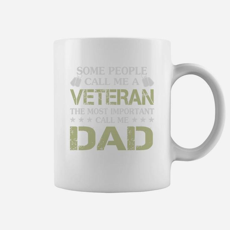 Veteran Dad Shirt Coffee Mug