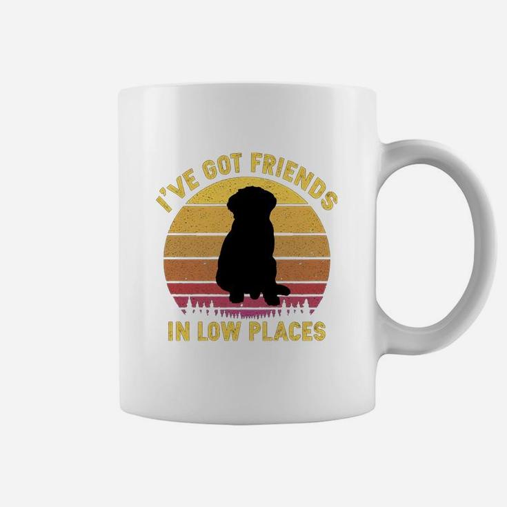 Vintage Bernese Mountain I Have Got Friends In Low Places Dog Lovers Coffee Mug
