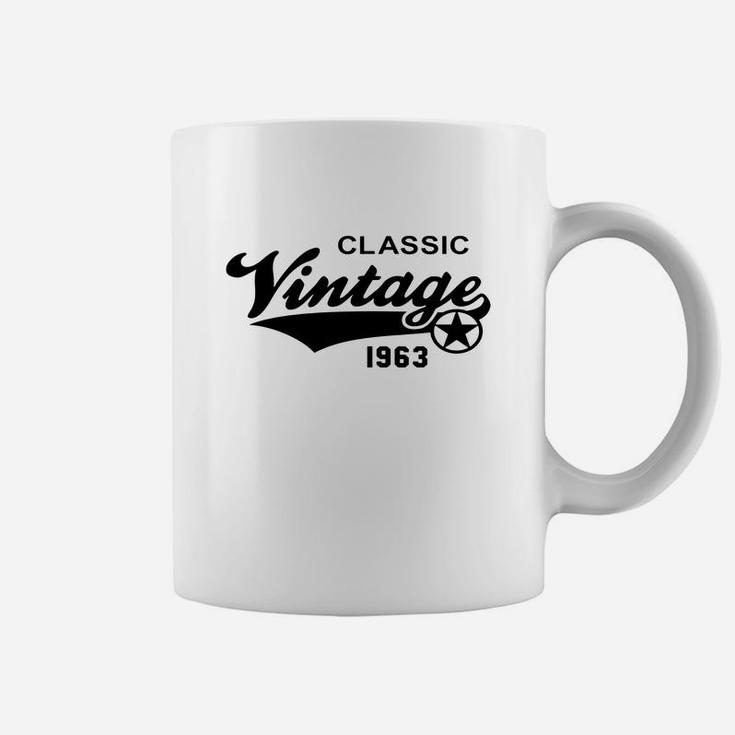 Vintage Classic 1963 Birthday Anniversary  Coffee Mug