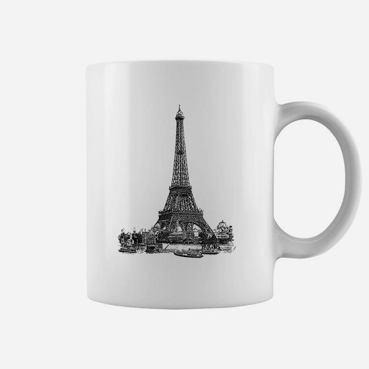 Vintage Eiffel Tower Coffee Mug