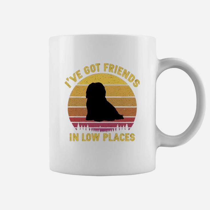 Vintage Havanese I Have Got Friends In Low Places Dog Lovers Coffee Mug