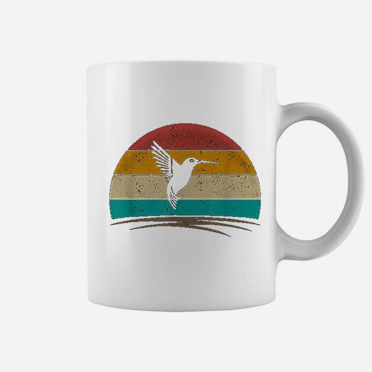 Vintage Hummingbird Retro Distressed Hummingbird Coffee Mug