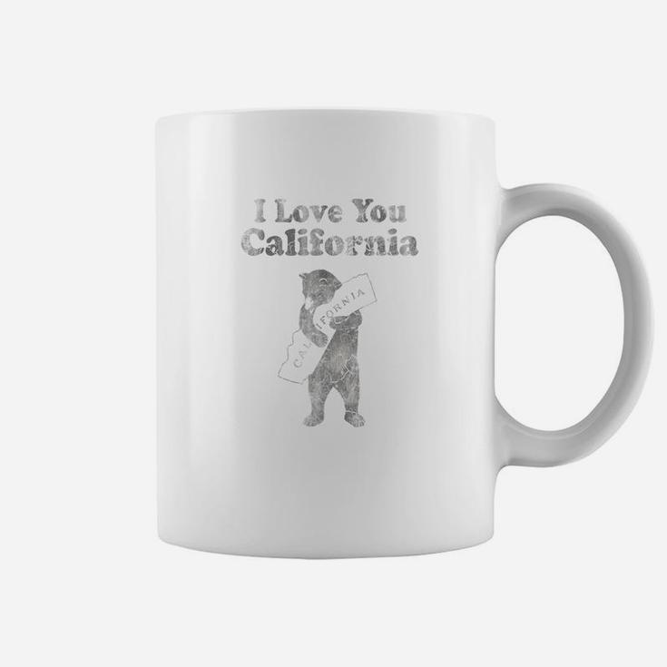 Vintage I Love You California Bear Coffee Mug