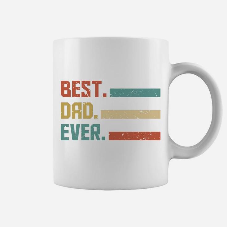 Vintage Retro Gift For Fathers Day Best Dad Ever Coffee Mug