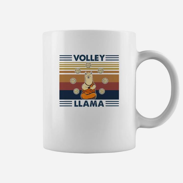 Volley Llama Vintage Coffee Mug